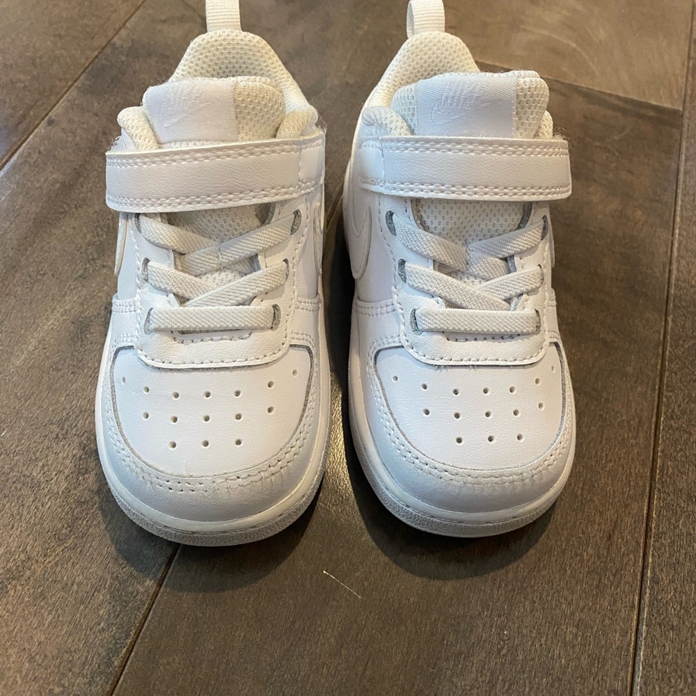 Nike Court Borough Low 2 Sneakers in Triple White